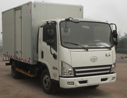解放牌CA5053XXYP40K2L2EA84-3型廂式運(yùn)輸車