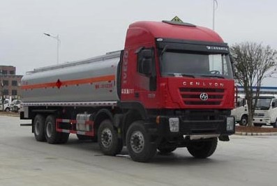 紅巖杰獅C500駕駛室油罐車圖片