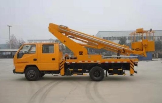 16米伸縮臂高空作業(yè)車圖片