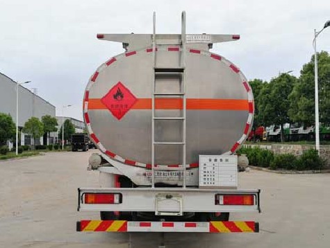 國六東風(fēng)天龍前四后八鋁合金油罐車價格