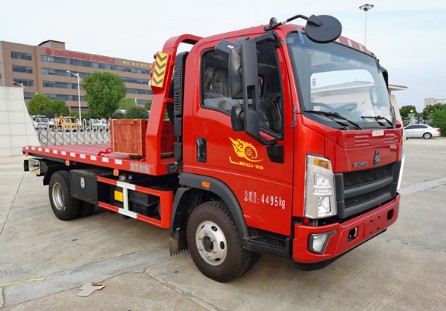 國六重汽豪沃藍牌清障車