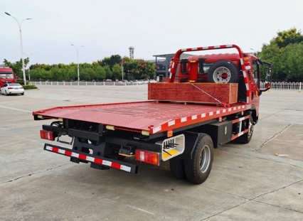 國六重汽豪沃藍牌清障車