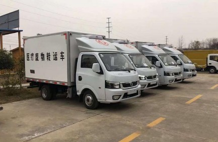 國(guó)六東風(fēng)途逸醫(yī)療廢物轉(zhuǎn)運(yùn)車(chē)圖片