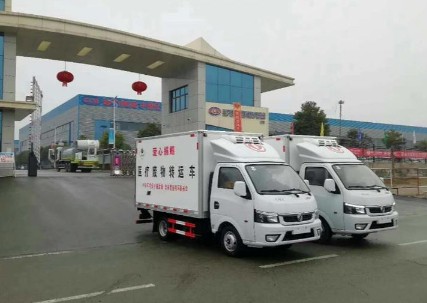 國(guó)六東風(fēng)途逸醫(yī)療廢物轉(zhuǎn)運(yùn)車(chē)圖片