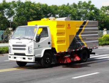國六江鈴掃路車_凱力風牌KLF5070TSLJ6型掃路車