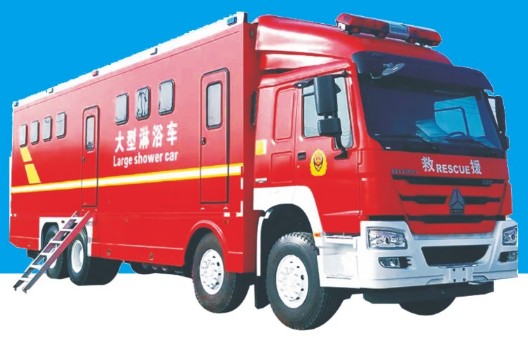 重汽豪沃大型沐浴車,重汽豪沃大型洗澡車