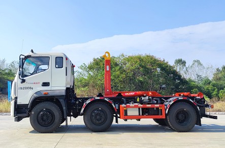 20T噸福田瑞沃大金剛ES7小三軸勾臂垃圾車