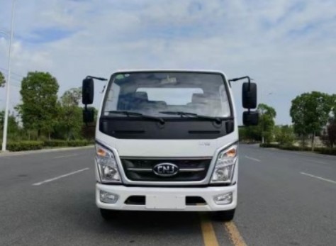12噸南駿藍(lán)牌勾臂垃圾車(chē)